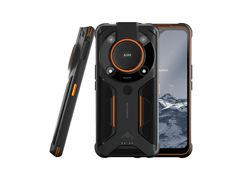AGM Glory G1 SE — Smartphone, Negro, Móvil, 128 GB, 6 GB RAM, vista 3