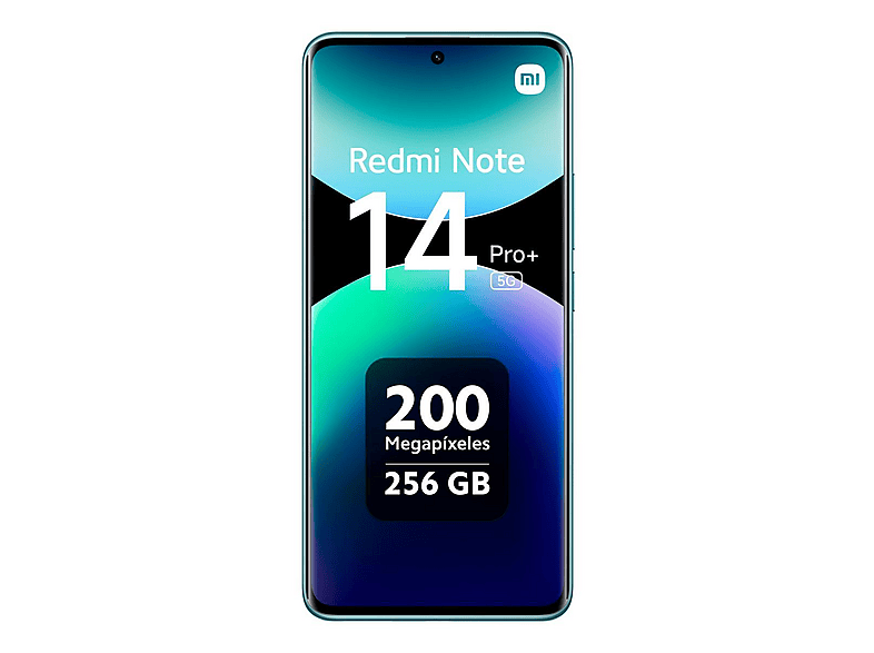 XIAOMI REDMI NOTE 14 PRO+ 6,67P/5G/8N/12+256GB/BL        — Smartphone, Negro, 512 MB RAM, 120 Hz, 5110 mAh