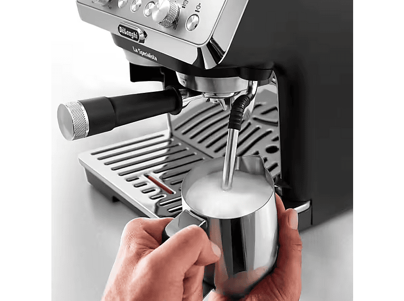 DE LONGHI — Cafetera express, De'Longhi La Specialista Mini Arte EC9155.MB, 1400W, Negro, 15bar, vista 4