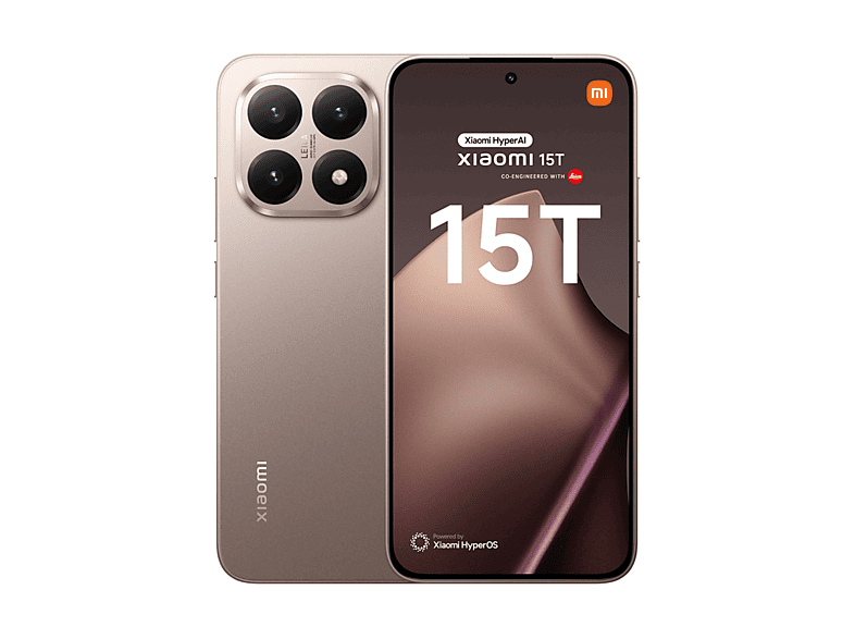 XIAOMI 15T — Smartphone, Rosa, 512 GB, 12 GB RAM, 6,83" 120 Hz