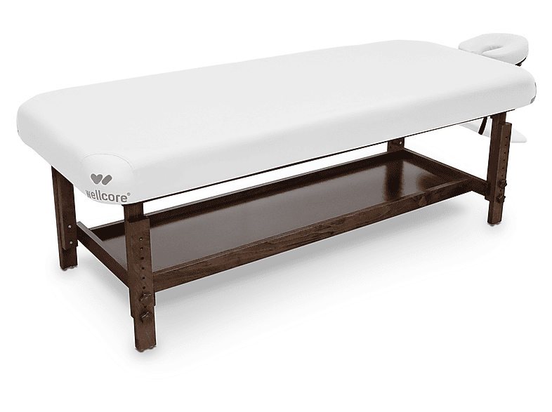 WELLCORE WLLC1180-RX3 — Camilla de masaje, Blanco, para Piernas