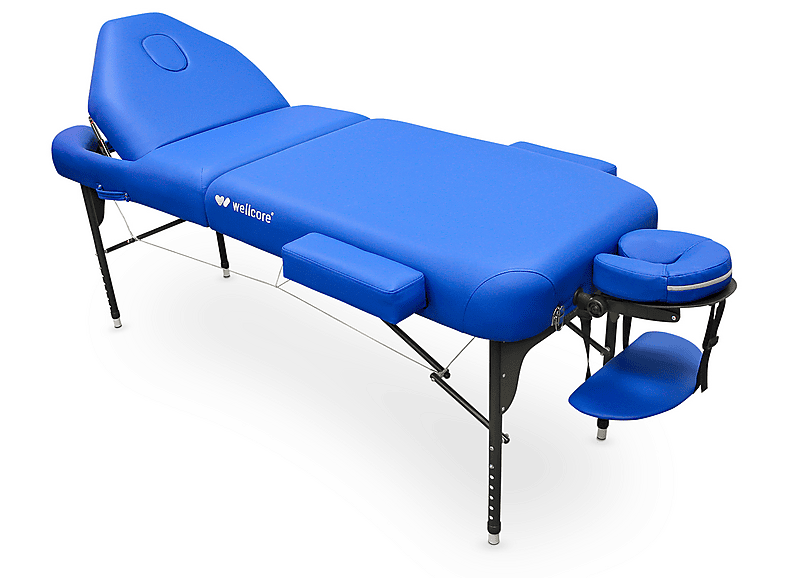 WELLCORE WLLC1170-AZ — Camilla de masaje, Azul, para Piernas