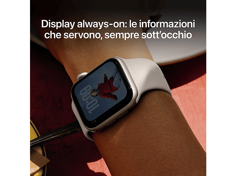 APPLE Watch SE (3nd generation) — Apple Watch, Aluminio, Negro, M/L, vista 5
