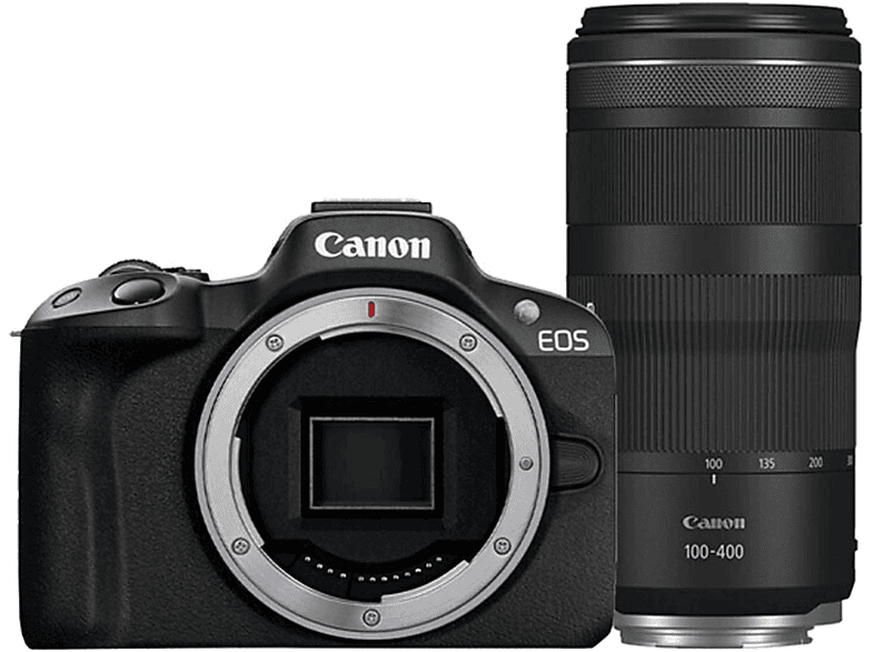 CANON EOS R50 — Cámara EVIL, Negro, 25,5 megapixel, CMOS, 4K