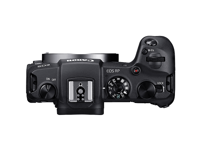 CANON EOS RP — Cámara EVIL, Negro, 26,2 megapixel, CMOS, 3.840 x 2.160p (24fps), vista 2