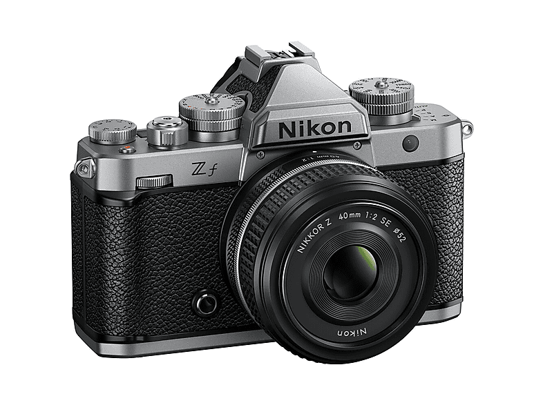 NIKON Zf + Objetivo NIKKOR Z 40mm f/2 SE — Cámara EVIL, Black, CMOS, vista 4