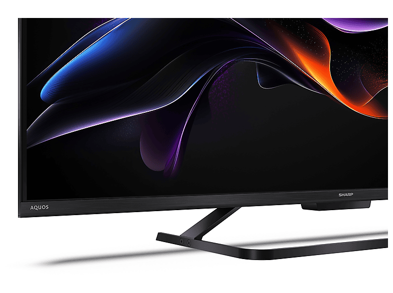 SHARP 43HR7265E — TV QLED 43", Negro, QLED 4K, Smart TV, DVB-T2 (H.265), vista 5