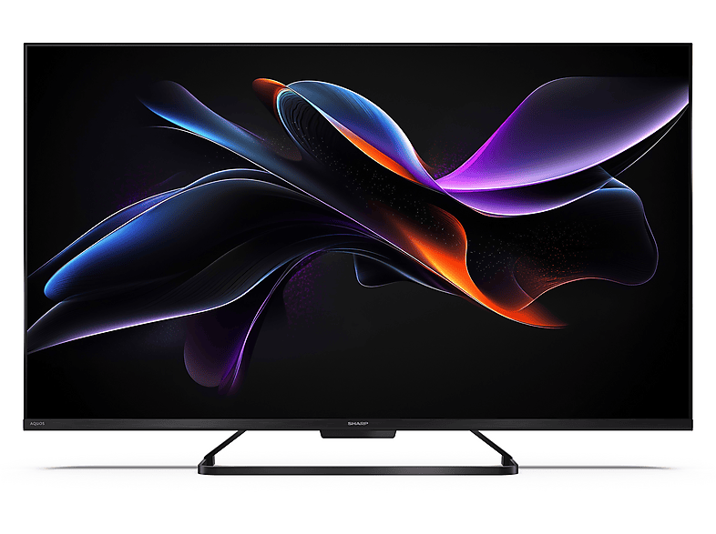 SHARP 43HR7265E — TV QLED 43", Negro, QLED 4K, Smart TV, DVB-T2 (H.265), vista 7