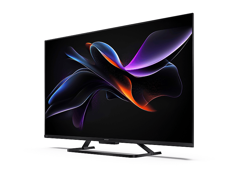 SHARP 43HR7265E — TV QLED 43", Negro, QLED 4K, Smart TV, DVB-T2 (H.265), vista 8