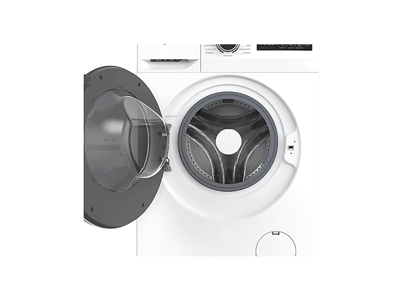 MIDEA MF110W90BA10 — Lavadora carga frontal, 9 kg, 15 programas, Blanco, 1351 rpm, vista 6