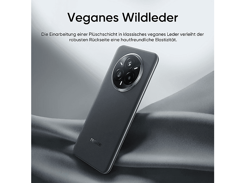 REALME 14 Pro+ 5G — Smartphone, 120Hz, Gris, 256 GB, 8 GB RAM, vista 4