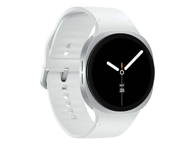 SAMSUNG Galaxy Watch 8 — Smartwatch, Plata, M/L, Aluminio reforzado