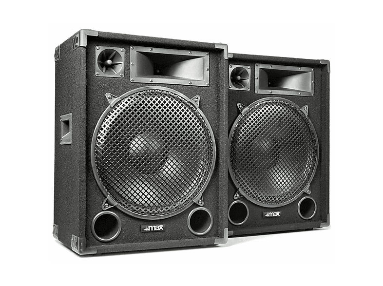 MAX 15 MAX — Altavoz DJ, Black