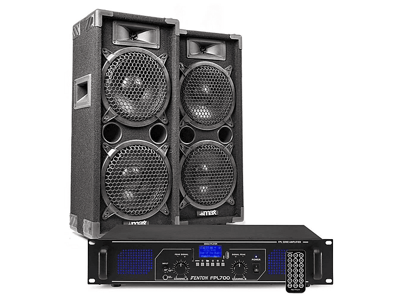FENTON — Altavoz de gran potencia, Black, MAX28 FENTON