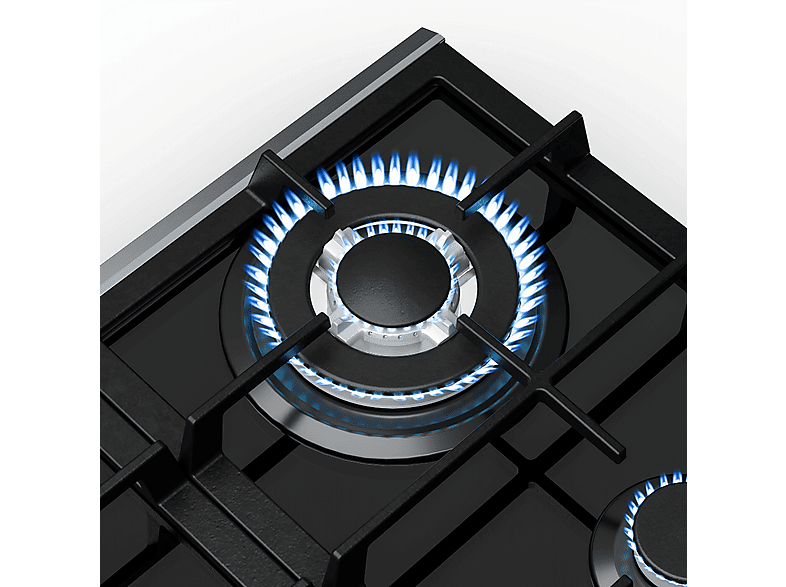 KLARSTEIN Verosteel — Placa de gas, 58,40 cm, Plata, 4 zonas, vista 6