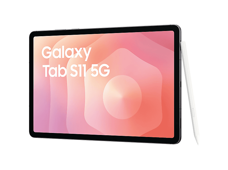 SAMSUNG Galaxy Tab S11 — Tablet, 128 GB, Gris, 12 GB RAM, 11" WQXGA, vista 2