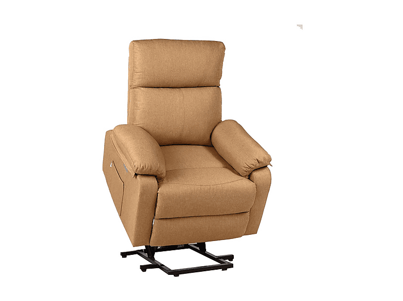 ECO-DE Europa UP ECO-8582UP MO10 — Sillón levanta personas, Peso máximo 105 kg, Mostaza, Función calor