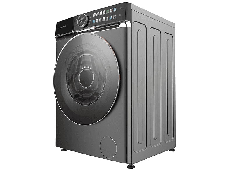 CECOTEC Bolero DressCode 12980 Direct Drive Steel A — Lavadora carga frontal, 12 kg, Negro, vista 3