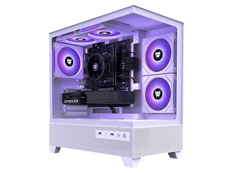 BEASTCOM Q5 | Pro Gaming — PC Gaming, 16 GB RAM, 1 TB SSD, Blanco, AMD Ryzen™ 7 5700X