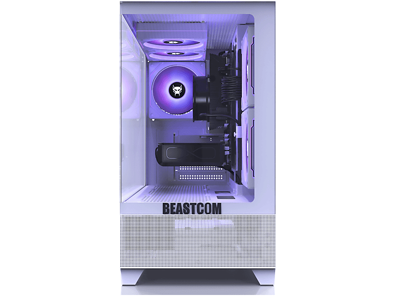BEASTCOM Q5 | Pro Gaming — PC Gaming, 16 GB RAM, 1 TB SSD, Blanco, AMD Ryzen™ 7 5700X, vista 3