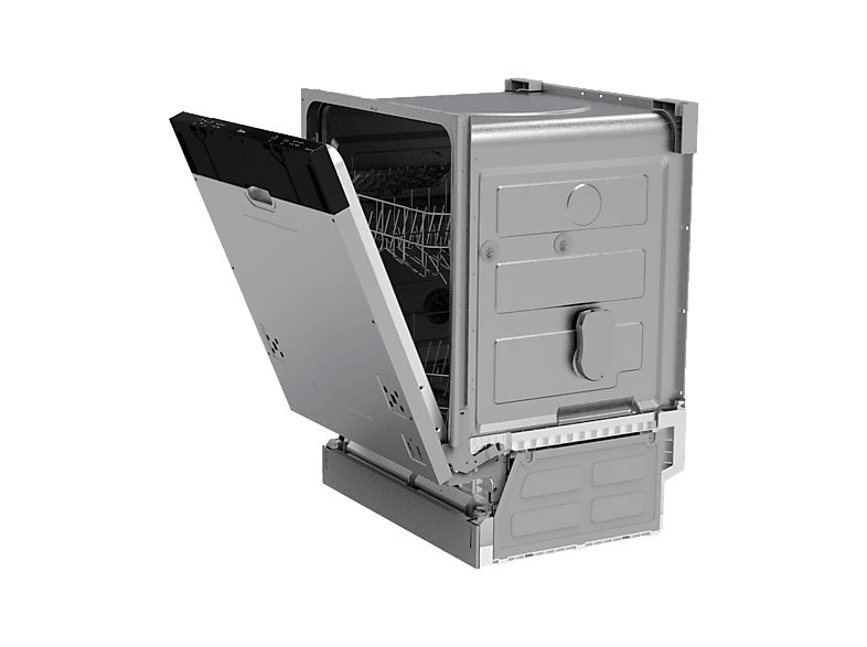 MIDEA MID60S110.2 — Lavavajillas integrable, 12 servicios, 4 programas, 59.8 cm, Sin panelar, vista 3