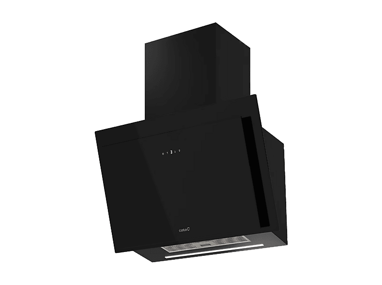 CATA Thalassa PRO 800 GBK — Campana decorativa, 842 m³/h, Ancho 80 cm, Negro, 5 Niveles de Extracción + Turbo
