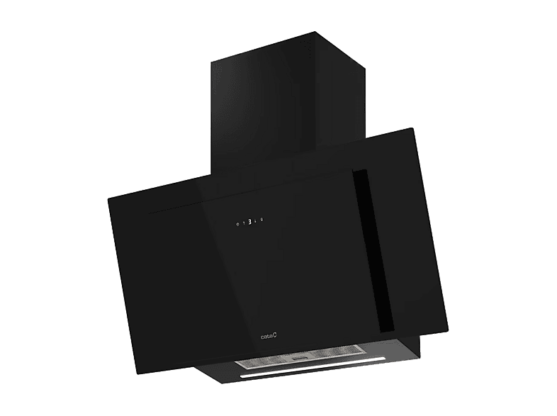 CATA Thalassa PRO 900 GBK — Campana decorativa, 842 m³/h, Ancho 90 cm, Negro, 5 Niveles de Extracción + Turbo