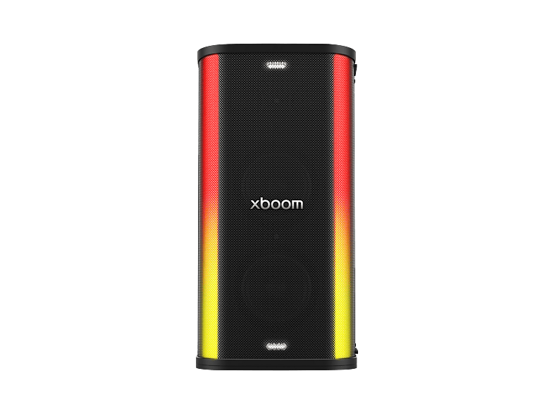 LG XBOOM Stage 501 AI — Altavoz de gran potencia, 220 W, Bluetooth, Karaoke, Negro
