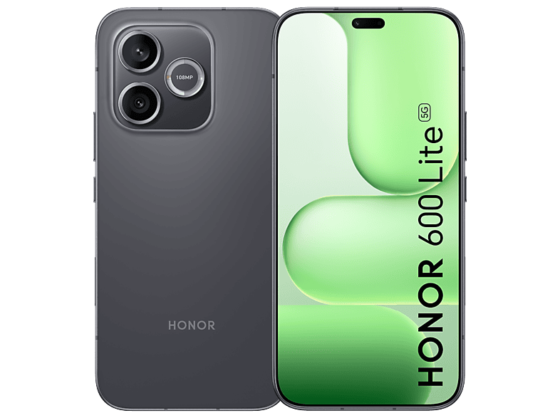 HONOR 600 Lite — Smartphone, 256 GB, 8 GB RAM, 6520 mAh, Velvet Black