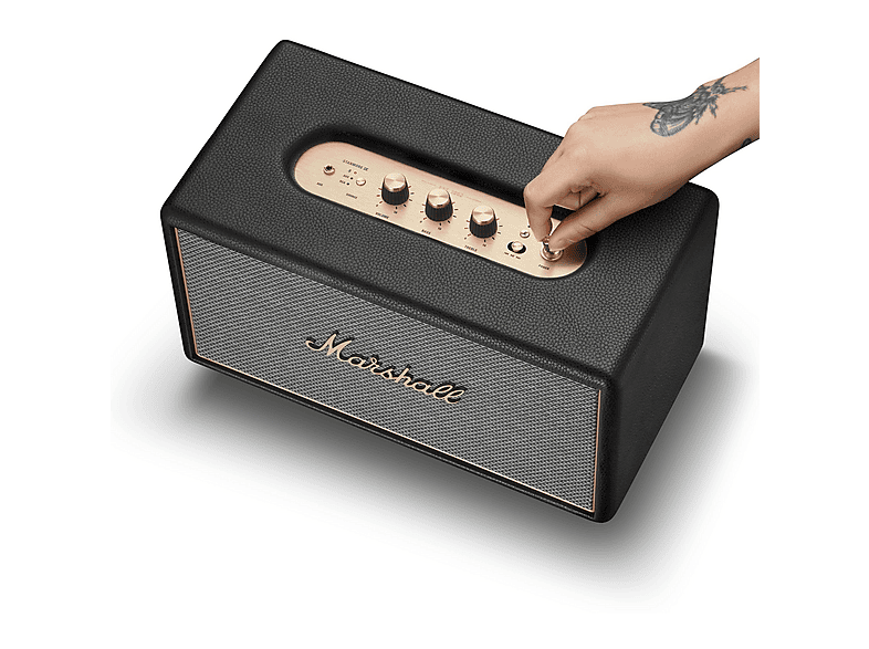 MARSHALL Stanmore IV — Altavoz bluetooth, 110W, 1 woofer clase D de 60W y 2 tweeters clase D de 25W, Negro, BT, vista 2