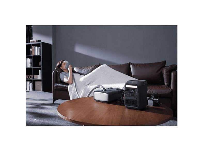 ANKER SOLIX C300X — Estación de energía, 288Wh LiFePO4 7 puertos 300W AC/Solar, Gris, vista 8