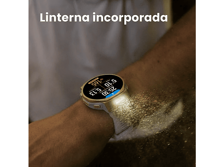 AMAZFIT T-Rex 3 Pro — Smartwatch, 44 mm, Hasta 17 días Autonomía, +180 Modos Deportivos, pantalla AMOLED, vista 7