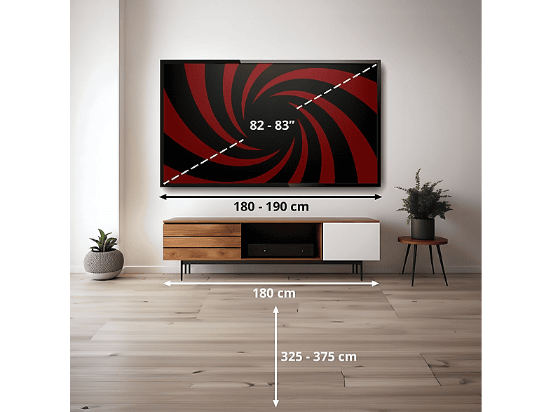 SAMSUNG TQ83S91FAEXXC — TV OLED 83", Negro, UHD 4K, NQ4 AI Gen3, Smart TV, vista 2
