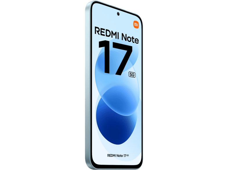 XIAOMI Redmi Note 17 5G — Smartphone, Azul, 128GB, 6GB RAM, 7700 mAh, vista 2