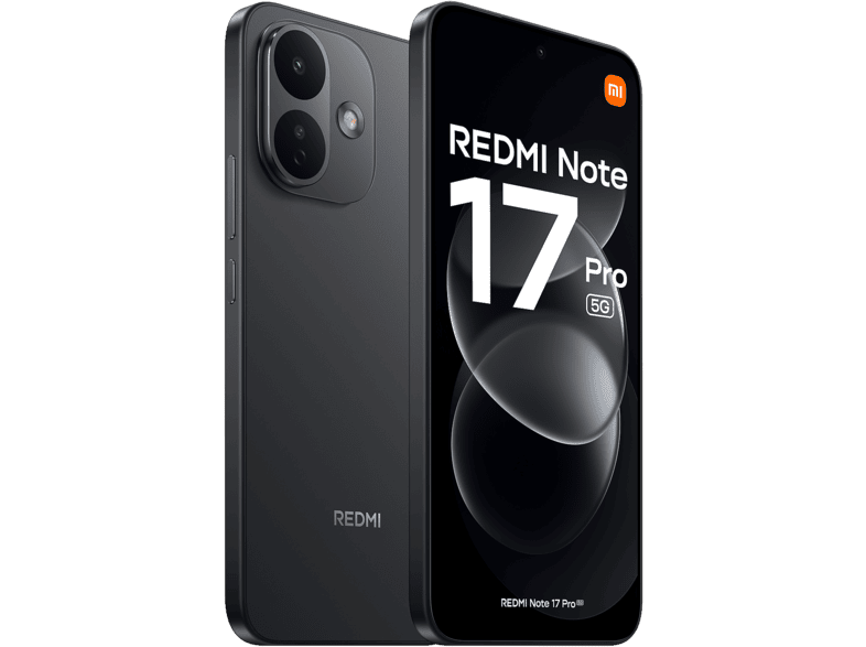 XIAOMI Redmi Note 17 Pro — Smartphone, Negro, 512GB, 8GB RAM, 8340 mAh, vista 4