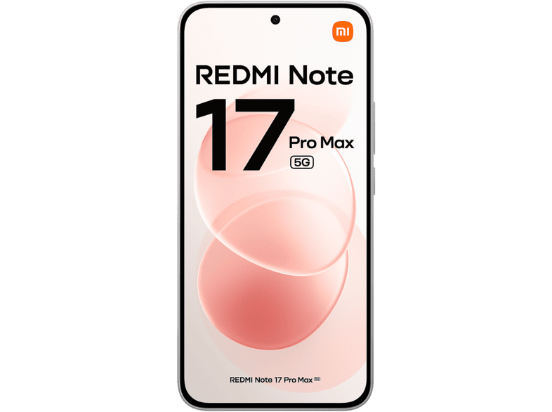 XIAOMI Redmi Note 17 Pro Max — Smartphone, Blanco, 512GB, 8GB RAM, 9210 mAh