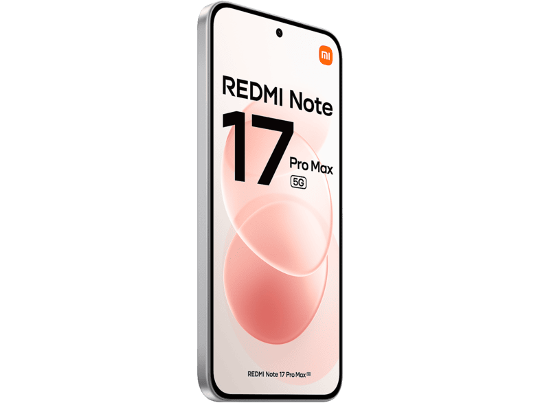 XIAOMI Redmi Note 17 Pro Max — Smartphone, Blanco, 512GB, 8GB RAM, 9210 mAh, vista 2