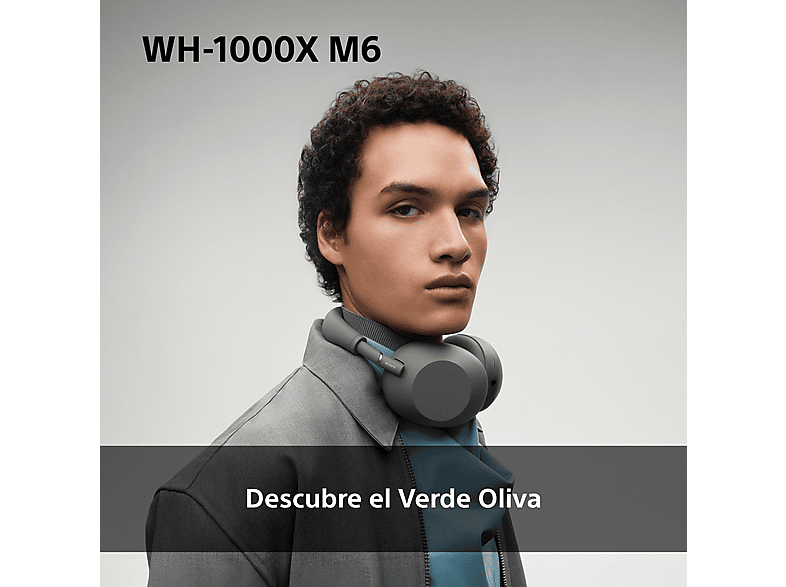 SONY WH-1000XM6 — Auriculares inalámbricos, Cómodo, Plegable, Cancelación ruido, 30h Autonomía, vista 3