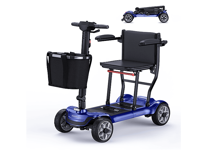 HILLMILES EASE 2 PRO — Scooter de Movilidad, Azul