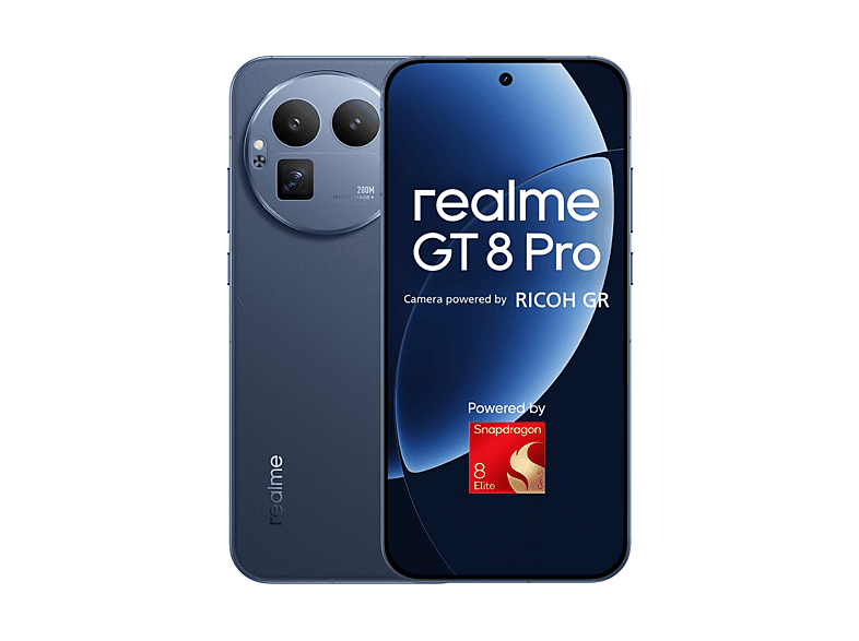 REALME GT 8 Pro — Smartphone, Azul, 256 GB, 12 GB RAM, 144 Hz