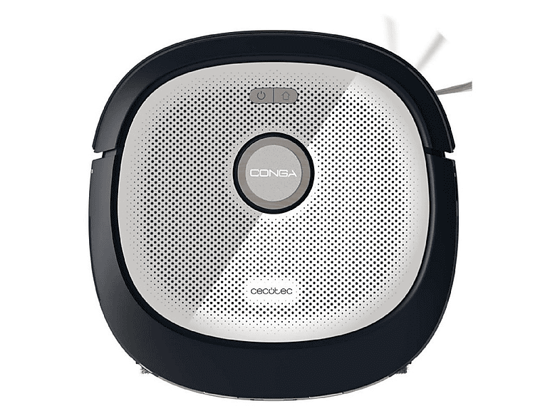 CECOTEC Conga Z100 — Robot aspirador, 650 W, Negro, Potencia de succión 20000 Pa, Depósito 3 ml