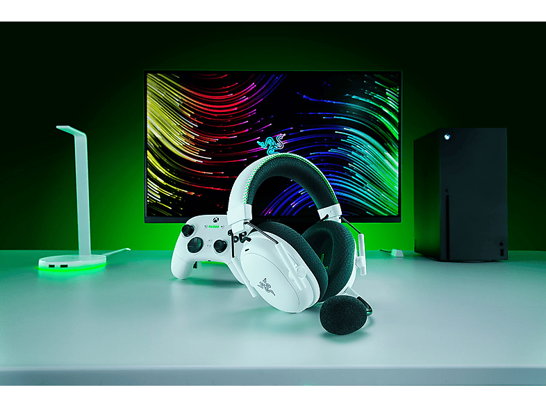 RAZER — Auriculares de diadema con cable (Los de diadema con cable), Circumaurales, Bluetooth, Blanco, BlackShark V3 Pro RAZER (ref. 168019042), vista 2