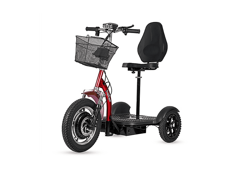 ECOXTREM Triciclo — Scooter eléctrico de movilidad reducida, Rojo, vista 5