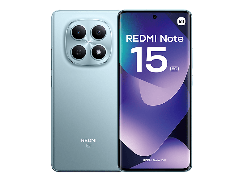 XIAOMI REDMI NOTE 15 6,77P/5G/8N/8+256GB/BL              — Smartphone, 8 GB RAM, 120 Hz, 5520 mAh, blue