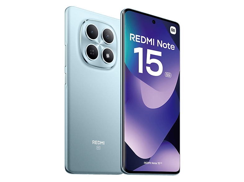 XIAOMI REDMI NOTE 15 6,77P/5G/8N/8+256GB/BL              — Smartphone, 8 GB RAM, 120 Hz, 5520 mAh, blue, vista 4