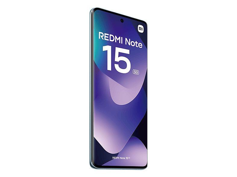 XIAOMI REDMI NOTE 15 6,77P/5G/8N/8+256GB/BL              — Smartphone, 8 GB RAM, 120 Hz, 5520 mAh, blue, vista 5