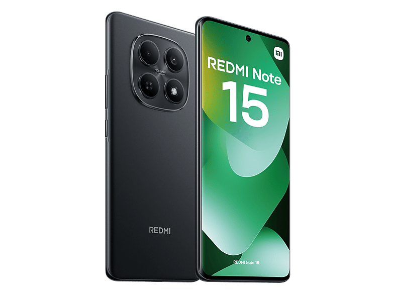 XIAOMI REDMI NOTE 15 6,77P/4G/8N/6+128GB/B       — Smartphone, Negro, 8 GB RAM, 6000 mAh, Móvil Android, vista 4