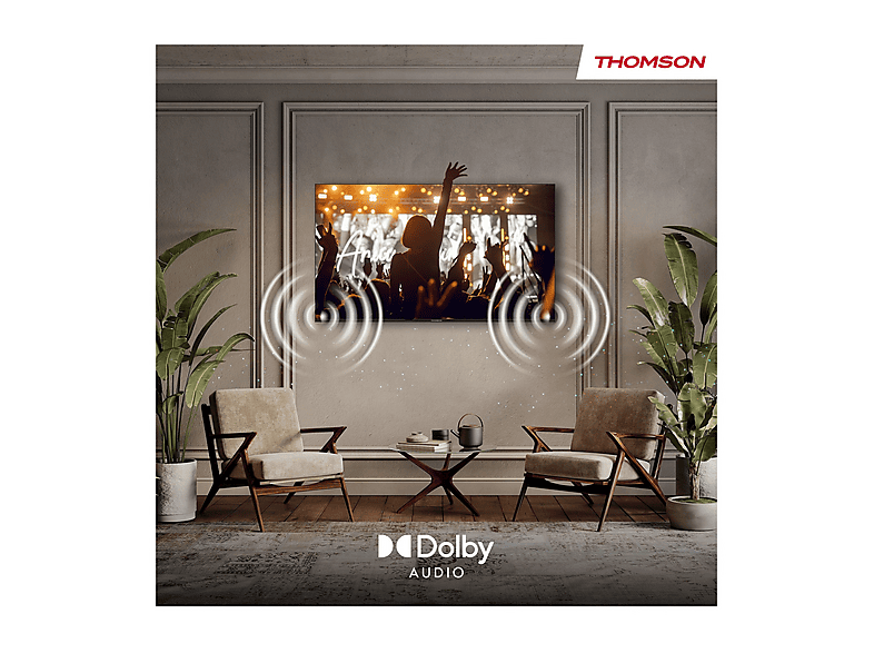 THOMSON 24HG2S15CW — TV LED 24", Blanco, HD, Smart TV, vista 6
