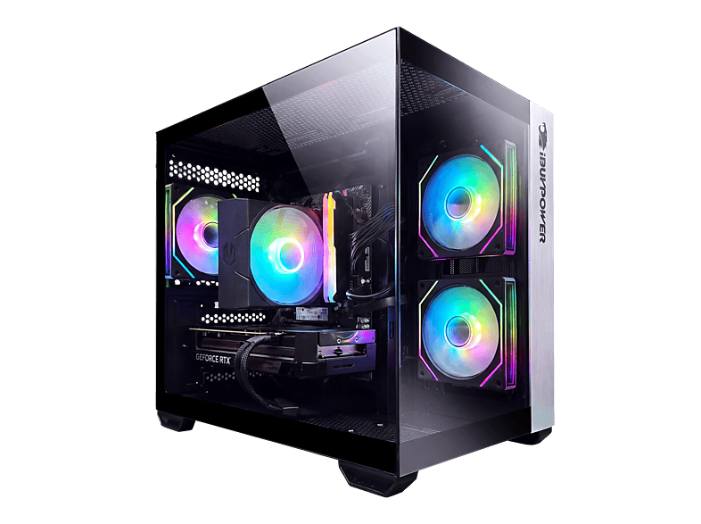 IBUYPOWER Fighter Fenix X Lite — PC Gaming, 16 GB RAM, 1 TB SSD, Negro, AMD Ryzen 7 5700X