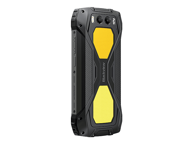 BLACKVIEW — BLACKVIEW BV7300, Negro, Amarillo, Móvil Android, 256 GB, 6 GB RAM, 6,67" IPS, Familia de procesador: MediaTek, Modelo del procesador: He…, vista 3